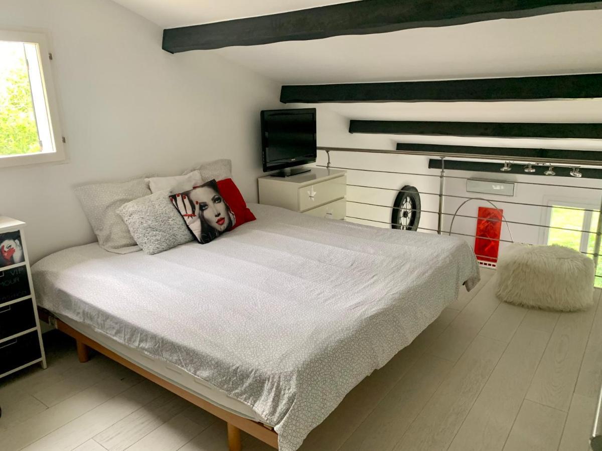 Charmant Studio Independant Proche Mer Parking Prive Mireval Luaran gambar